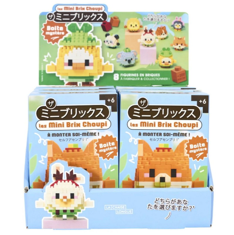 Costruzione di mattoncini da circa 200 pezzi a forma di 8 animali assortiti, una divertente idea regalo per adulti o bambini